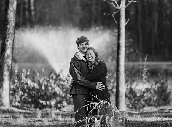 Riley & Keenan Engagement _J1A2764 B&W