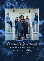 ROSS BLUE 5x7 Card - HS6 - 01